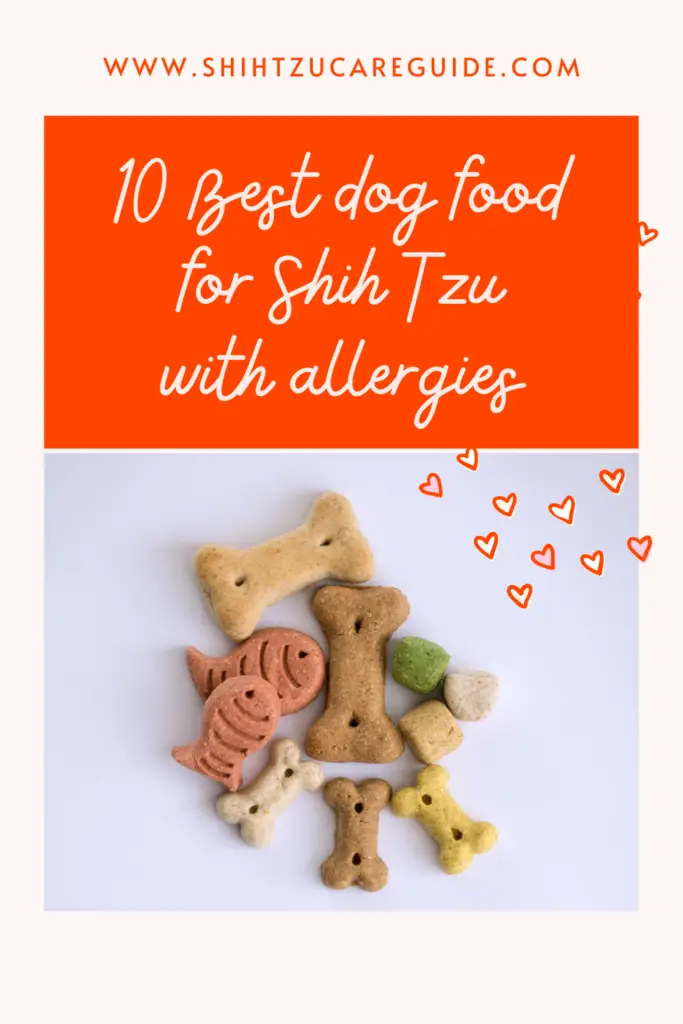 10 Best dog food for Shih Tzu with allergies www.shihtzucareguide.com