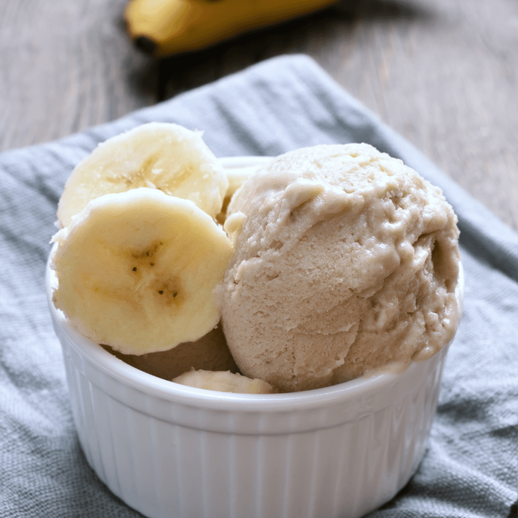 Lactose-free banana ice cream for dogs www.shihtzucareguide.com