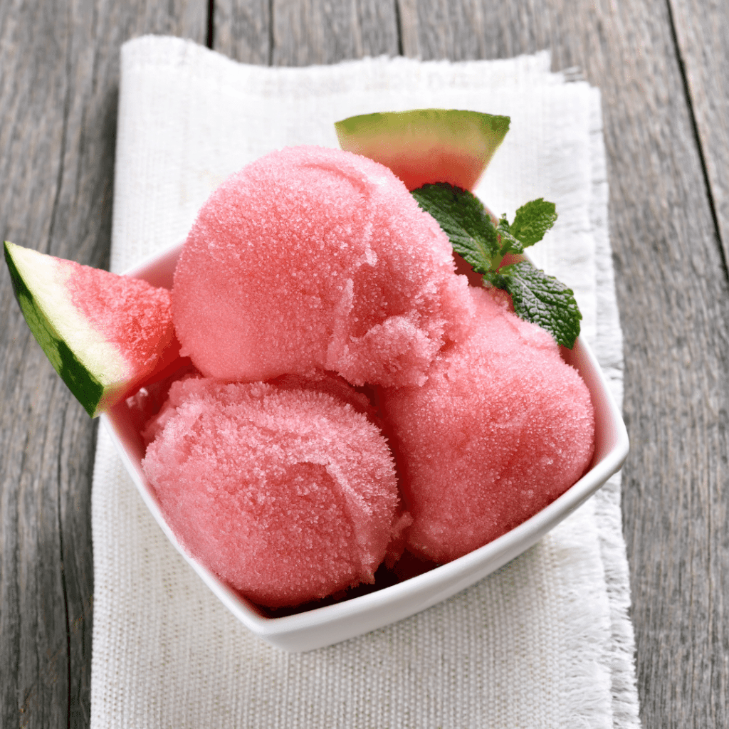 lactose-free watermelon ice cream for dogs www.shihtzucareguide.com